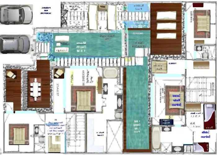 Sky-villa 3- 8 Bedroom Brilliant Location Between To Shopping 塞米亚克